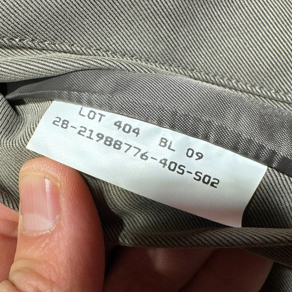 BROOKS BROTHERS Men's Lined Balcony Coat Sz L/XL Made In USA‎ **READ**